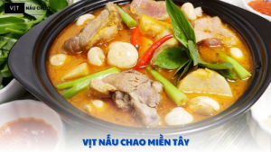 vịt nấu chao miền tây