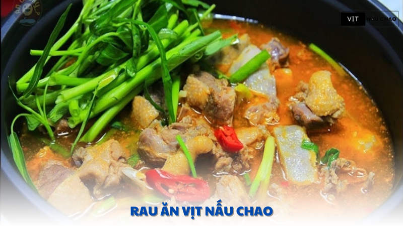 rau ăn vịt nấu chao