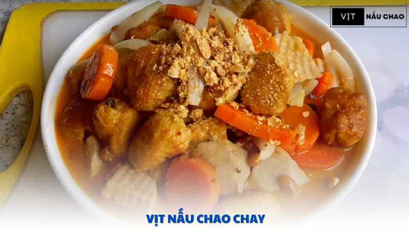 vịt nấu chao chay