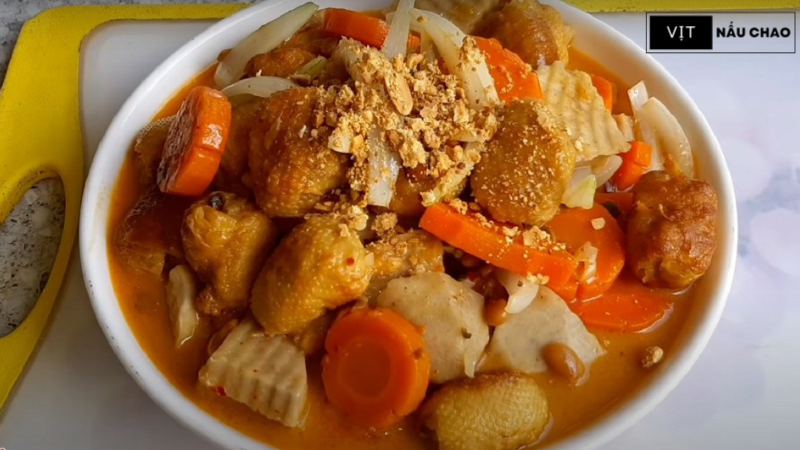 vịt nấu chao chay